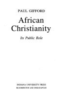 African Christianity : its public role