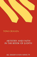 Artistry and faith in the Book of Judith