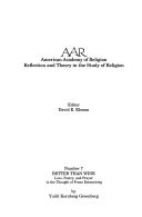 Better than wine : love, poetry, and prayer in the thought of Franz Rosenzeig