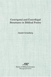 Centripetal and centrifugal structures in Biblical poetry