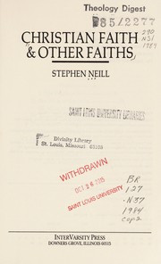 Christian faith & other faiths