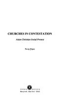 Churches in contestation : Asian Christian social protest