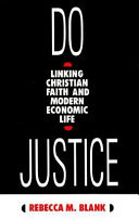 Do justice : linking Christian faith and modern economic life