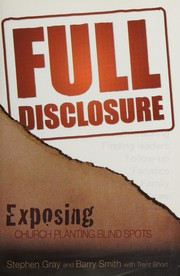 Full disclosure : exposing church planting blind spots
