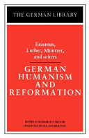 German humanism and reformation