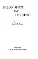 Human spirit and Holy Spirit.