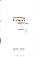 Incorporating new members : bonds of believing, belonging, and becoming
