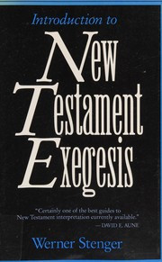 Introduction to New Testament exegesis