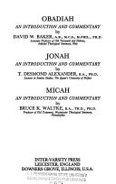 Obadiah : an introduction and commentary