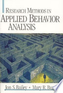 Research methods in applied behavior analysis