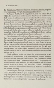 Setting your church free : a biblical plan to help your church