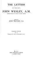 The Letters of John Wesley