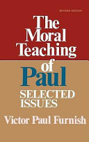 The moral teaching of Paul : selected issues
