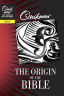 The origin of the Bible