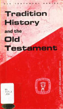 Tradition history and the Old Testament,
