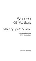 Women as pastors