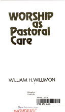 Worship as pastoral care