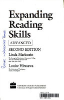 Expanding reading skills, advanced