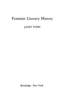 Feminist literary history