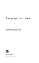 Language and power