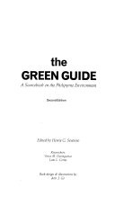The green guide : a sourcebook on the Philippine environment.
