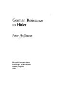 German resistance to Hitler