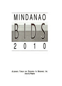 Mindanao bids 2010.