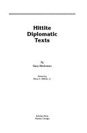 Hittite diplomatic texts