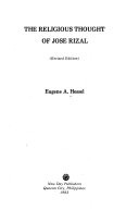 A Critical evaluation of the religious ideas of Jose Rizal as found in the English translations of his works