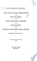 A Study of the inter-seminary urban-industrial institute its past, present and future ministry
